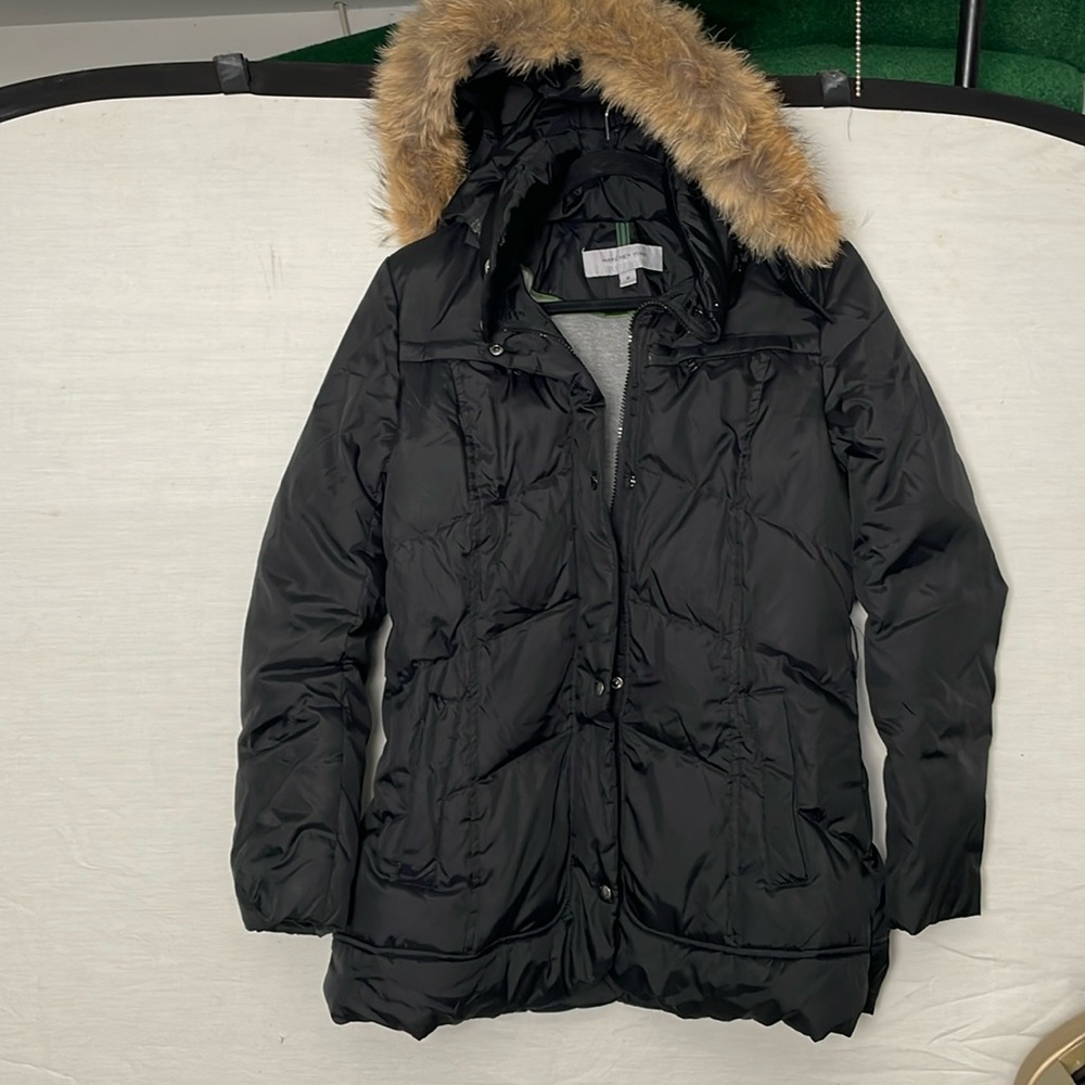 Preowned hooded puffer Mark, New York Andrew Mark, medium